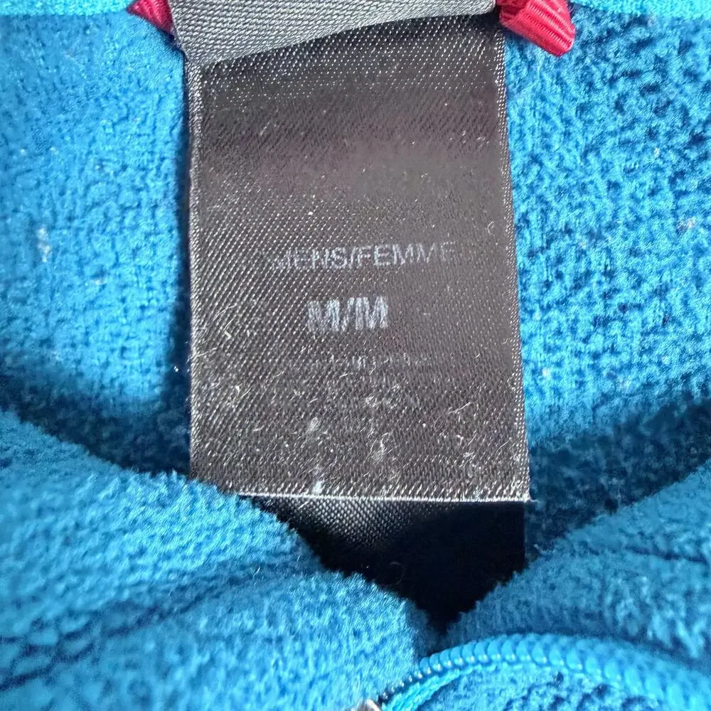 The North Face TKA 100 Glacier 1/4 Zip Fleece Pullover Blue Womens Size M